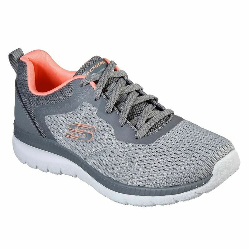 Sports Trainers for Women Skechers 12607-GYCL Grey