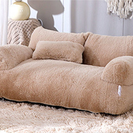 Luxury Cat Bed Sofa Winter Warm Cat Nest Pet Bed For Small Medium Dogs Cats Comfortable Plush Puppy Bed Pet Supplies