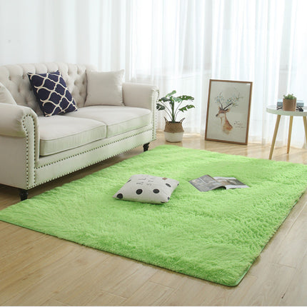 Silky Fluffy Carpet Modern Home Decor Long Plush Shaggy Rug