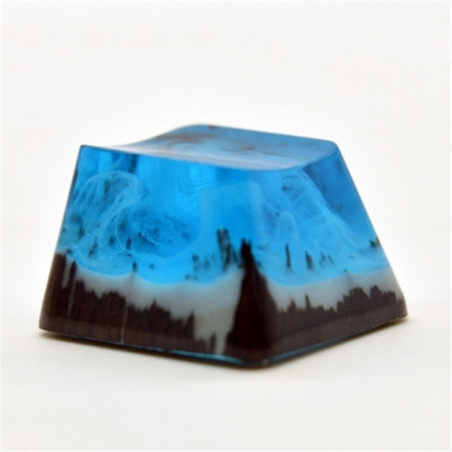 Keycap Qianshan Muxue Resin Wood Keycap