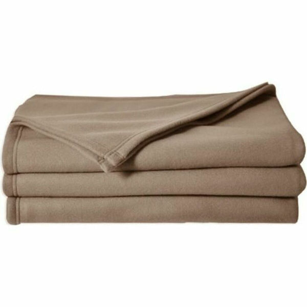 Blanket Poyet  Motte 100 % polyester Brown 220 x 240 cm