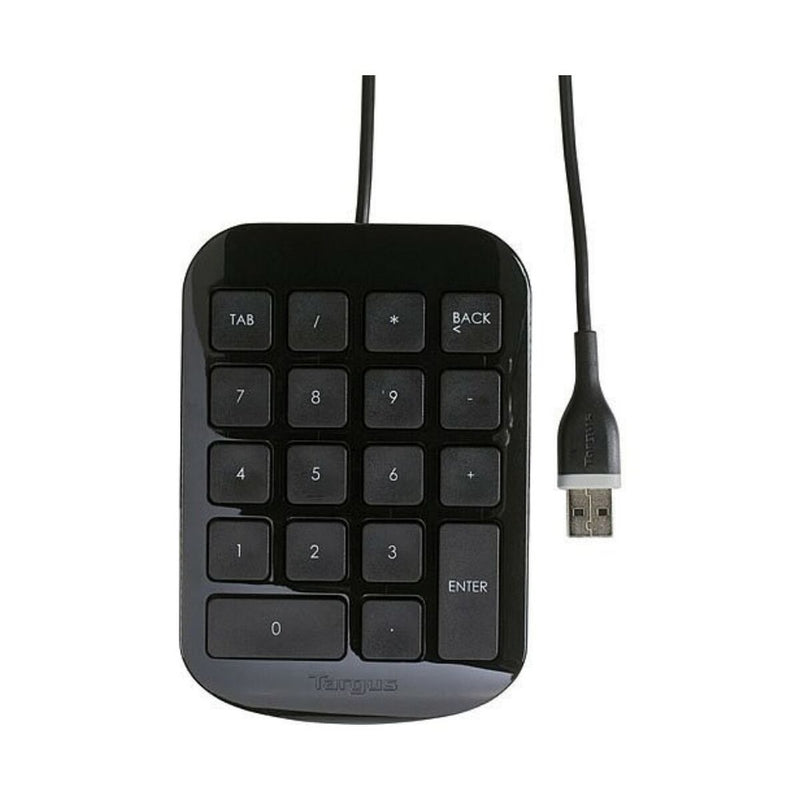 Numeric keyboard Targus 4334367 Black Black/Grey (1)