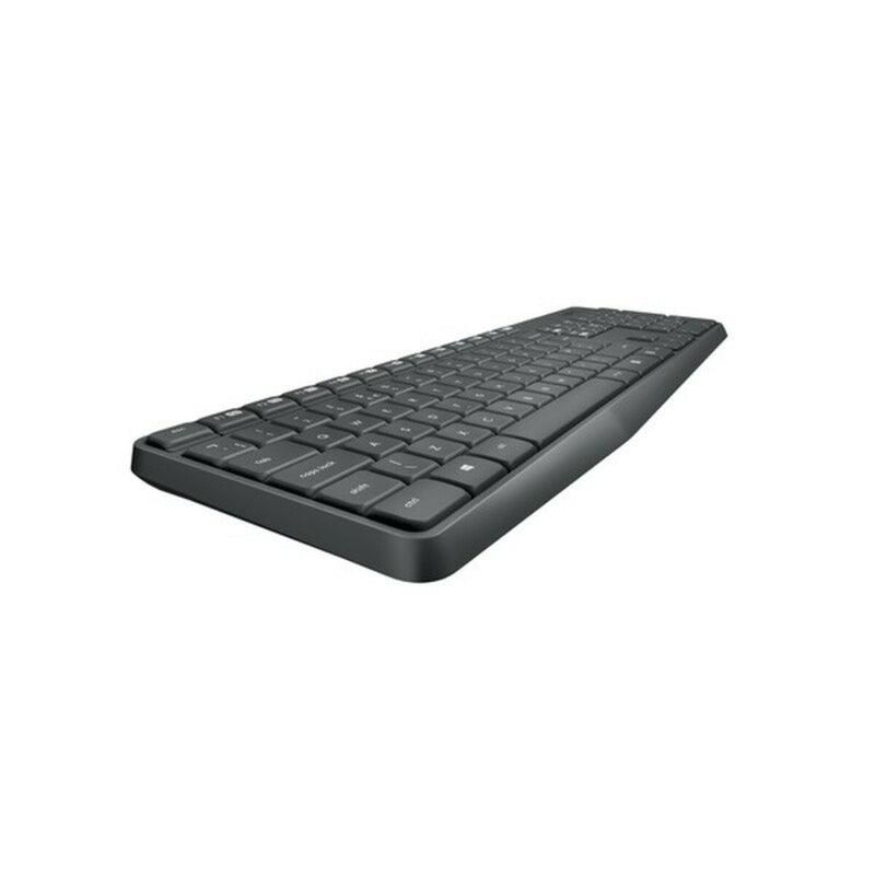 Keyboard and Wireless Mouse Logitech 920-007919 Black