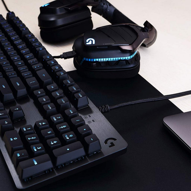 Keyboard Logitech Lightsync G512 Gaming Black Lighting RGB AZERTY