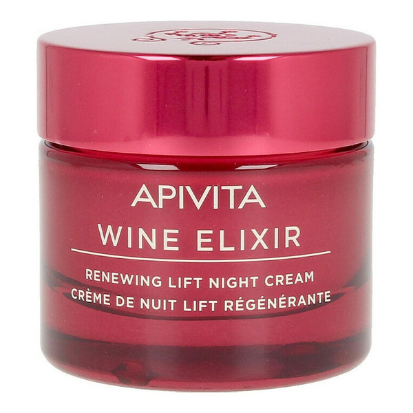 Night-time Anti-aging Cream Wine Elixir Apivita (50 ml)