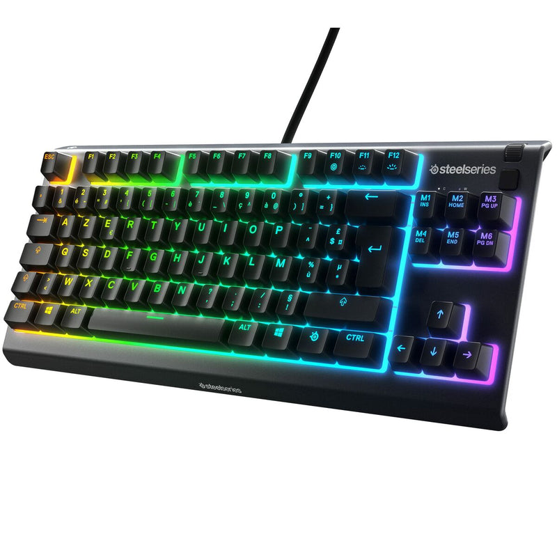Keyboard SteelSeries Apex 3 Gaming Black With cable French AZERTY AZERTY