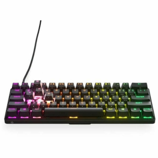 Keyboard SteelSeries Apex Pro Mini Gaming Black Backlighted LDC AZERTY