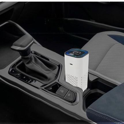 Car Air Purifier Portable Negative Ion Generator Remove Formaldehyde Dust Smoke Air Freshen Washer For Home Car