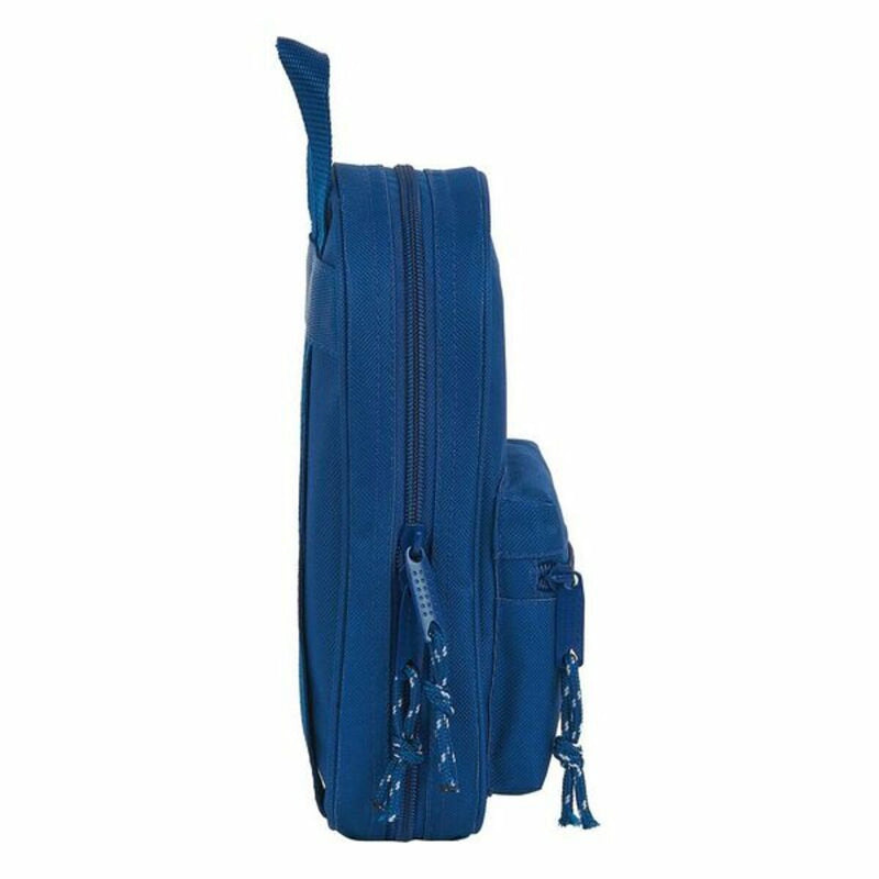 Backpack Pencil Case BlackFit8 M747 Dark blue 12 x 23 x 5 cm (33 Pieces)