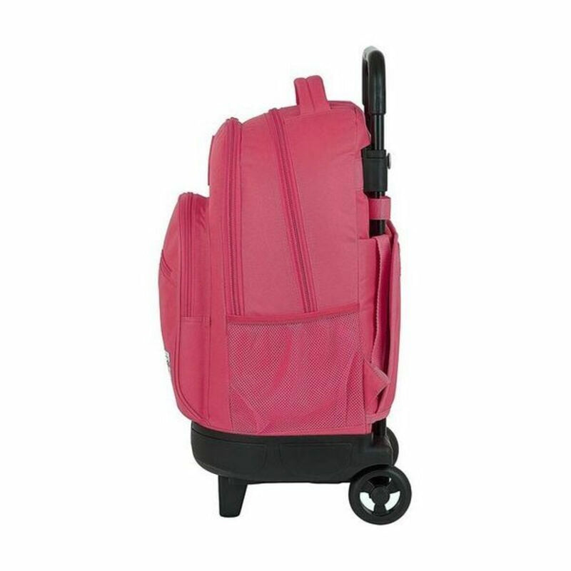 School Rucksack with Wheels Compact BlackFit8 M918 Pink (33 x 45 x 22 cm)