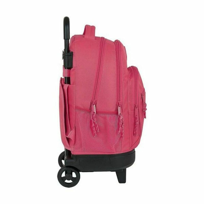 School Rucksack with Wheels Compact BlackFit8 M918 Pink (33 x 45 x 22 cm)