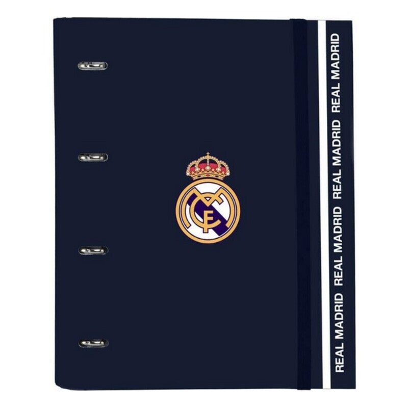 Ring binder Real Madrid C.F. 512034666 Navy Blue (27 x 32 x 3.5 cm)