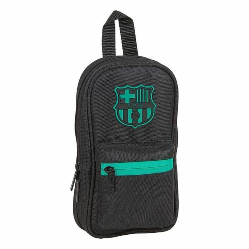 Backpack Pencil Case F.C. Barcelona M747 Black 12 x 23 x 5 cm (33 Pieces)