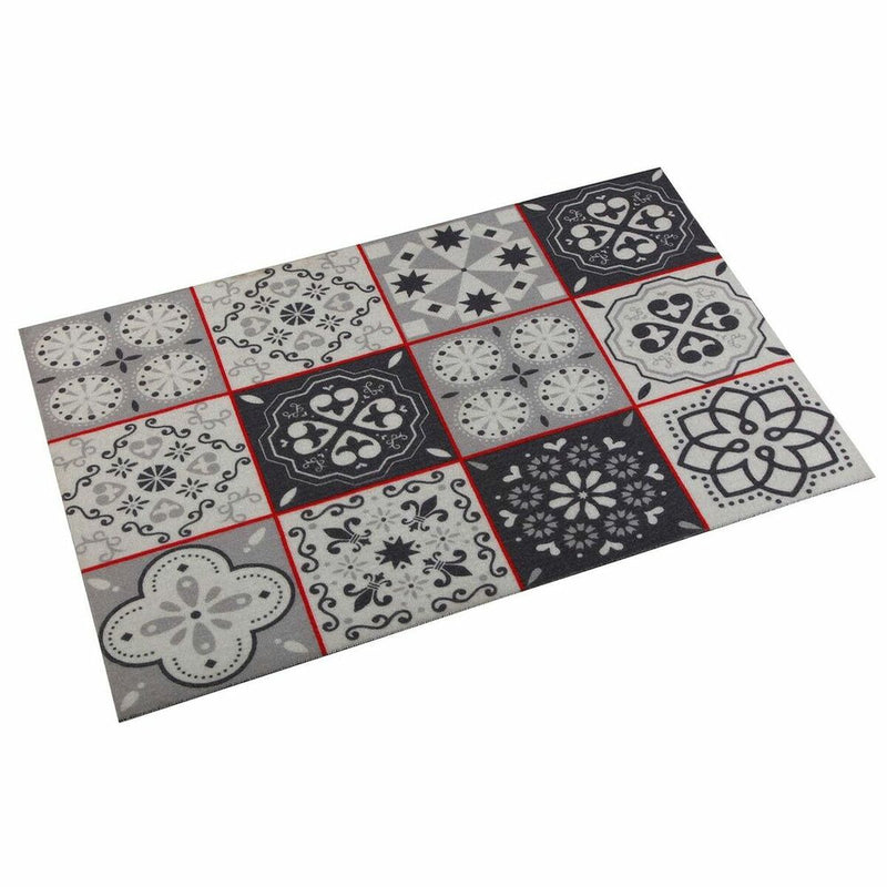 Mouse Mat Versa Mosaic Grey Kitchen Polyester (50 x 2 x 80 cm)