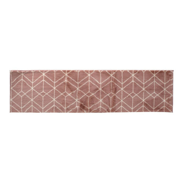Carpet DKD Home Decor Pink Polyester (60 x 2.4 x 1 cm)