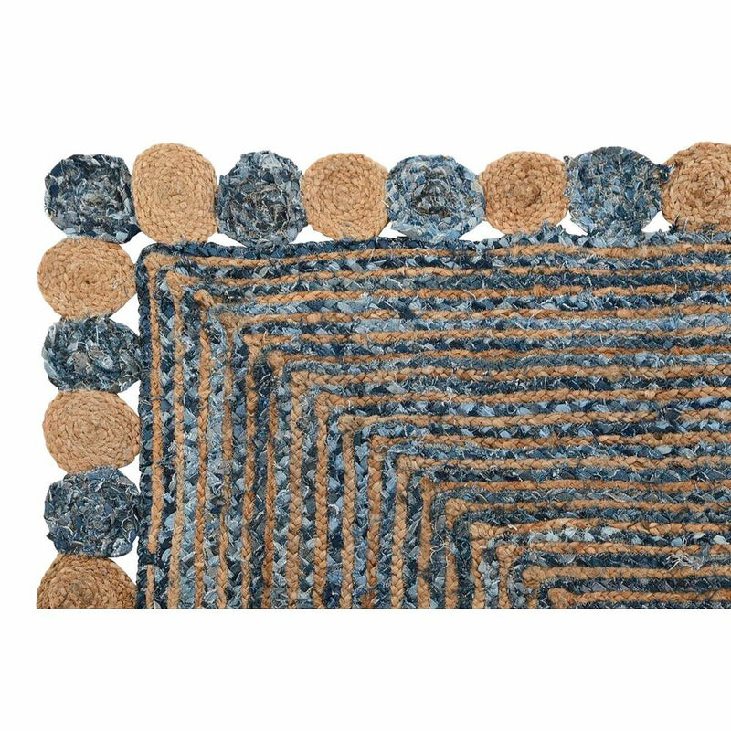 Carpet DKD Home Decor 2100 gsm Cotton Jute (120 x 180 x 1 cm)