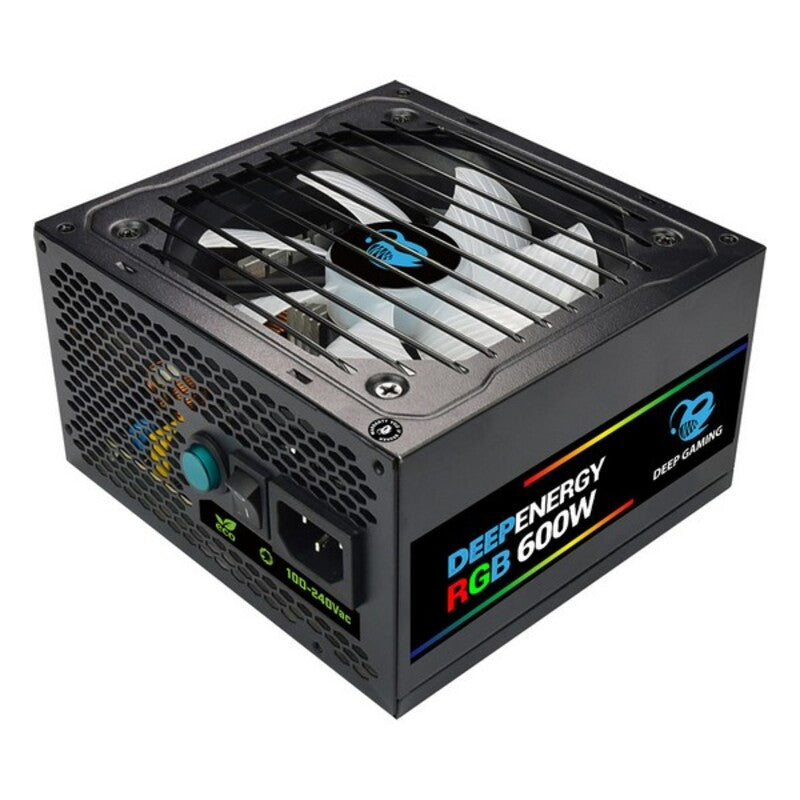 Power supply CoolBox DG-PWS600-MRBZ RGB 600W Black 600 W