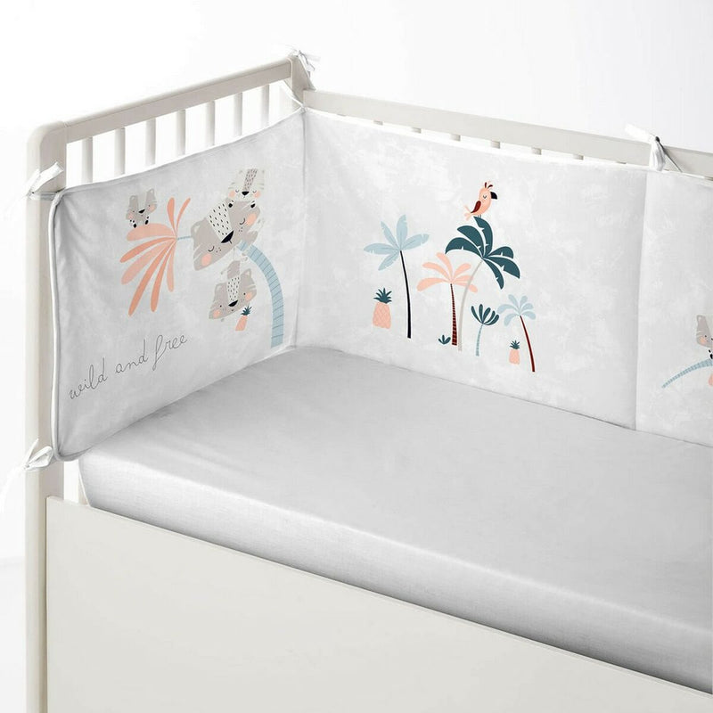 Cot protector Cool Kids Wild And Free (60 x 60 x 60 + 40 cm)