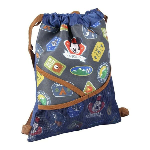 Child's Backpack Bag Mickey Mouse Blue