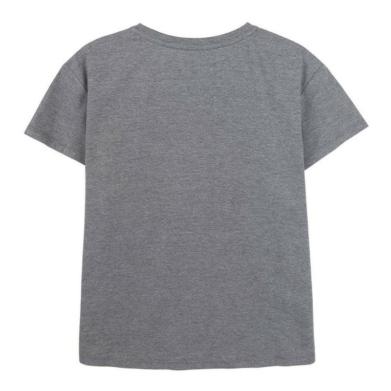 Women’s Short Sleeve T-Shirt Snoopy Grey Dark grey