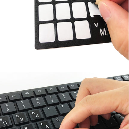 Notebook Keyboard Stickers Russian Keyboard Stickers