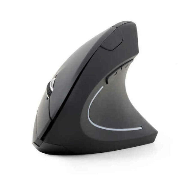 Wireless Mouse GEMBIRD MUSW-ERGO-01 Black (1 Unit)