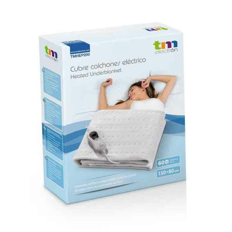 Electric Blanket TM Electron Electric Electric mattress cover 60 W (150 x 80 cm)