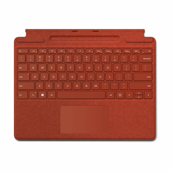 Keyboard Microsoft 8XB-00032 Red Spanish Spanish Qwerty QWERTY
