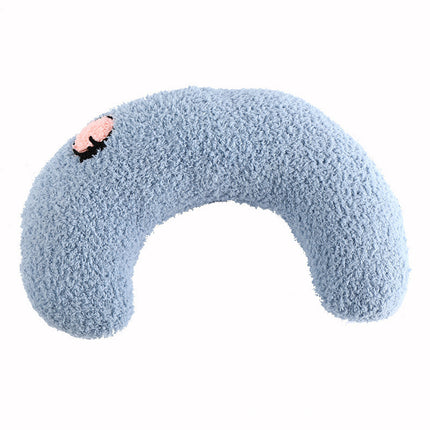 Little Pillow For Cats Fashion Neck Protector Deep Sleep Puppy U-Shaped Pillow Pets Pillow Kitten Headrest Dog Sleeping Pillow Pet Products