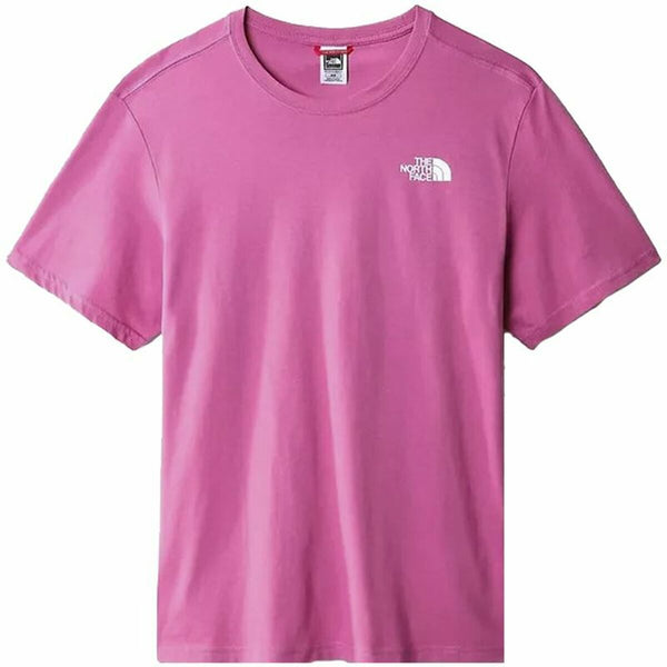 Men’s Short Sleeve T-Shirt The North Face Box Logo Pink
