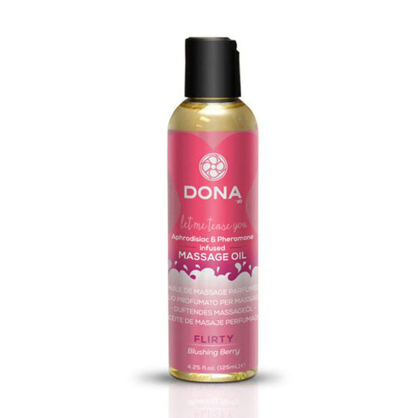 Scented Massage Oil Blushing Berry 110 ml Dona 5178