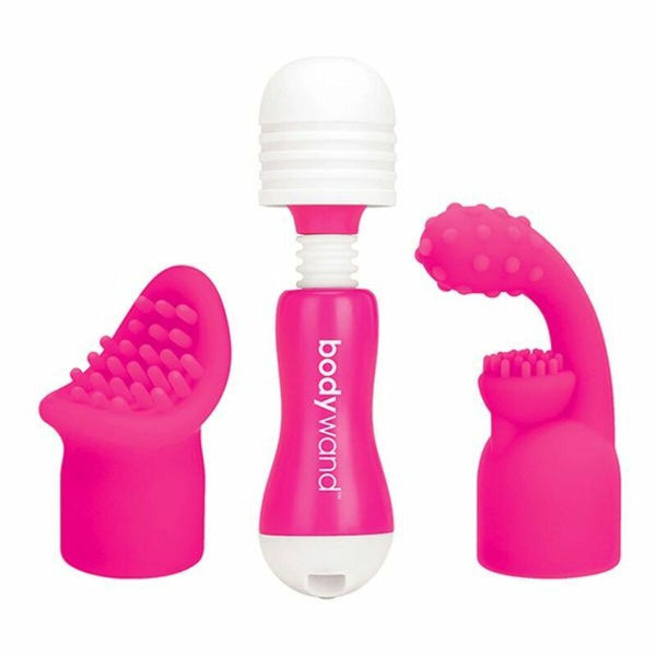 Rechargeable Mini Pink With Attachment Bodywand 2078