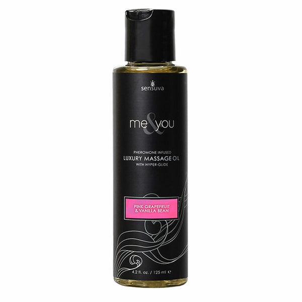 Erotic Massage Oil  Me & You  Sensuva Grapefruit & Vanilla  125 ml
