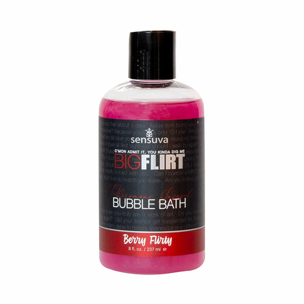 Pheromone Bath Foam Sensuva Berry Flirty 237 ml