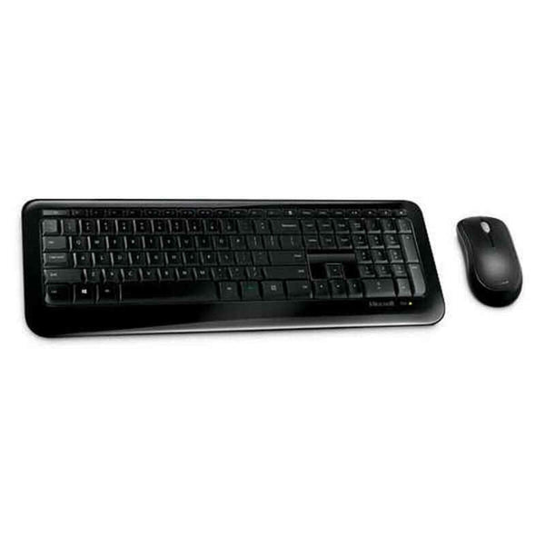 Keyboard Microsoft PY9-00008 Spanish Qwerty Black