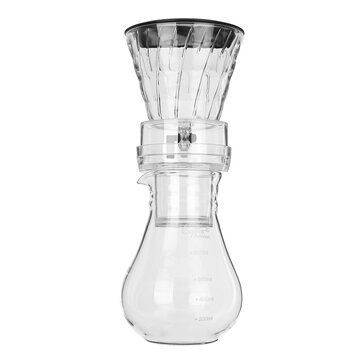 1000mL Glass Cold Iced Drip Brew Home Coffee Maker Pot Pour Over Coffee Maker