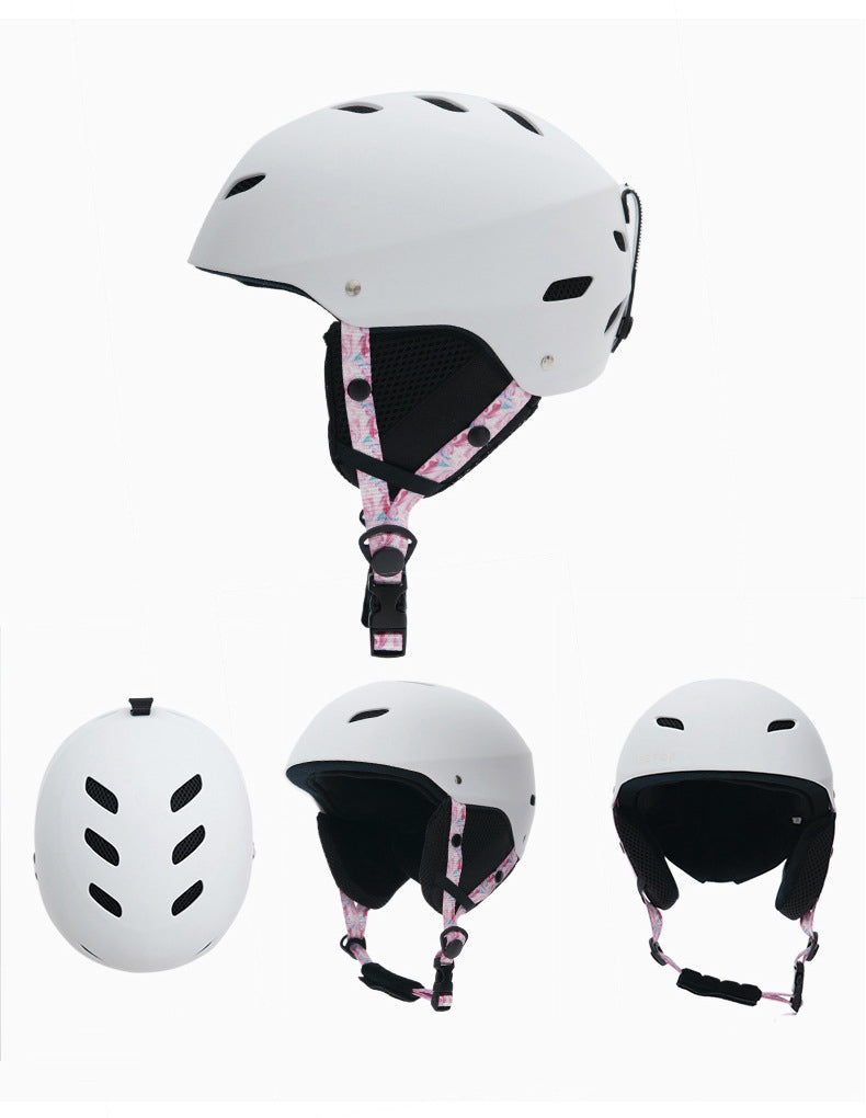 Child ski protective helmet