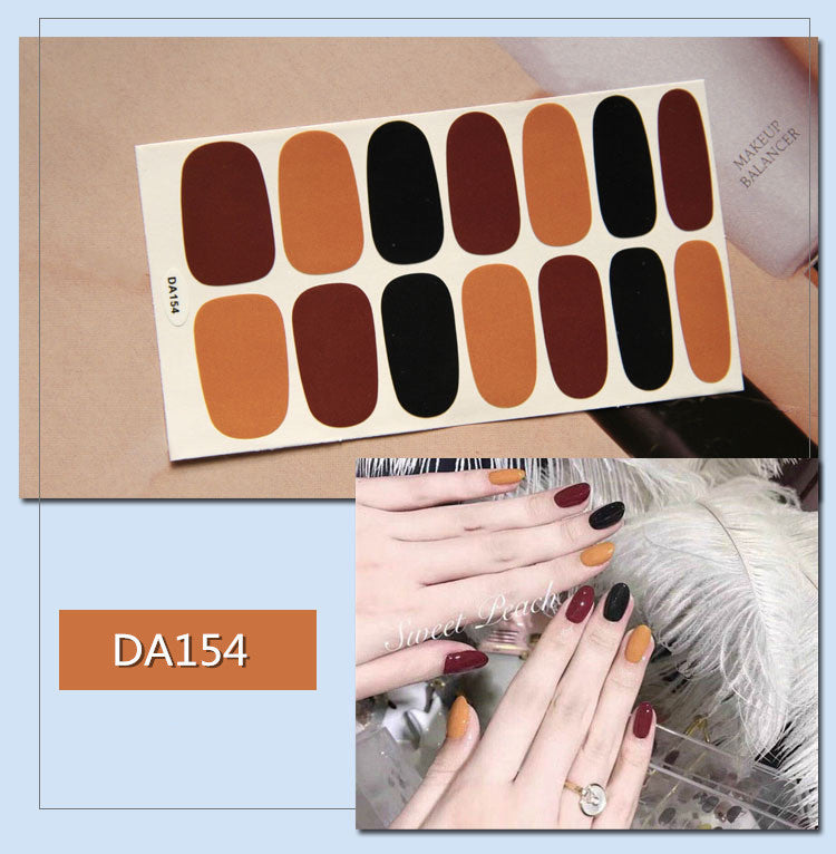 Tear pull color skipping nail stick