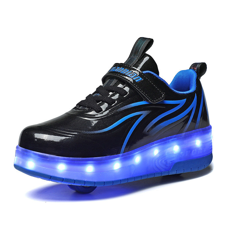 Light Charging Pulley Shoes Single And Double Wheels