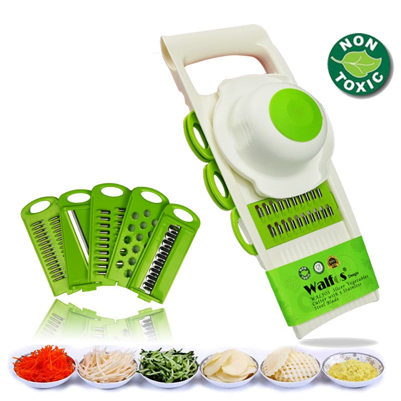 WALFOS Mandoline Peeler Grater Vegetables Cutter Tools With