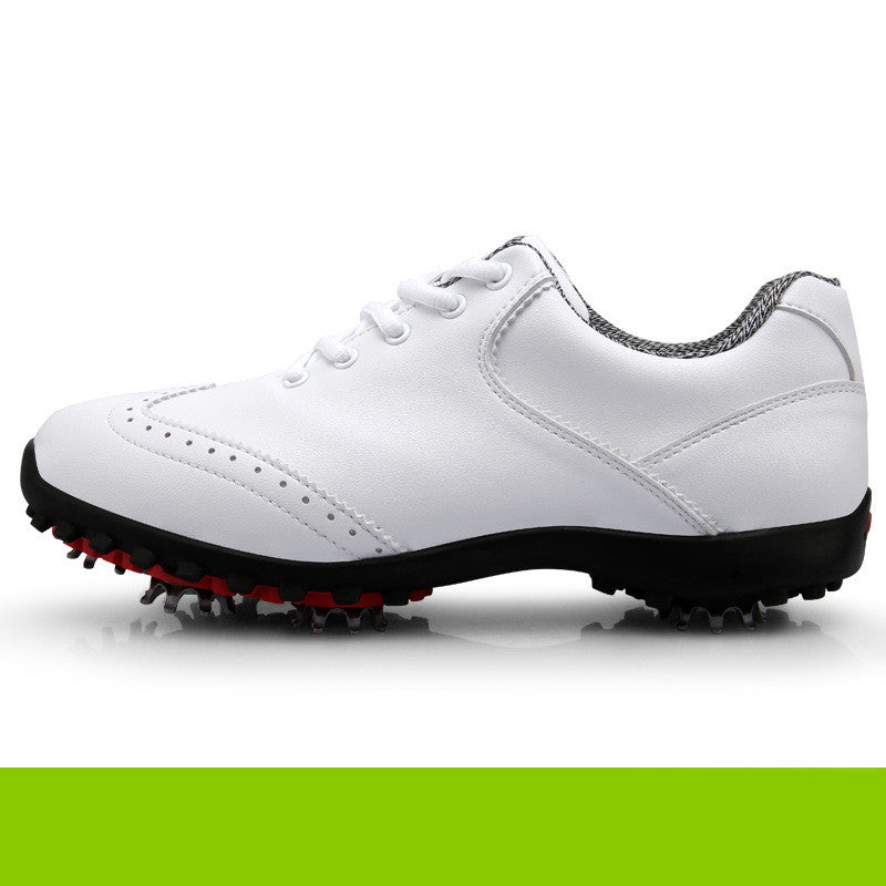 Pgm Shoes Women Waterproof  Sports Activities Nail Shoes Ladies Brogue Style