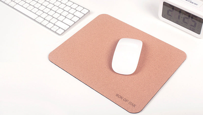Cork Portable Mouse Pad Office Supplies Cork Mouse Pad
