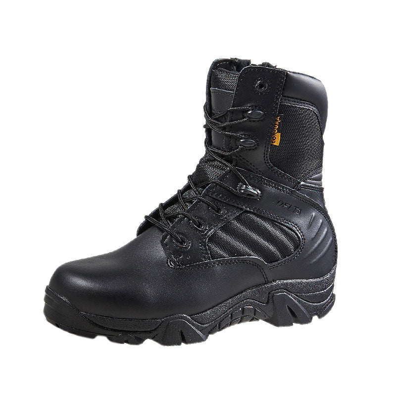 Delta High-Top Training Boots Mountaineering Combat Tactical Boots Special Forces Cowhide