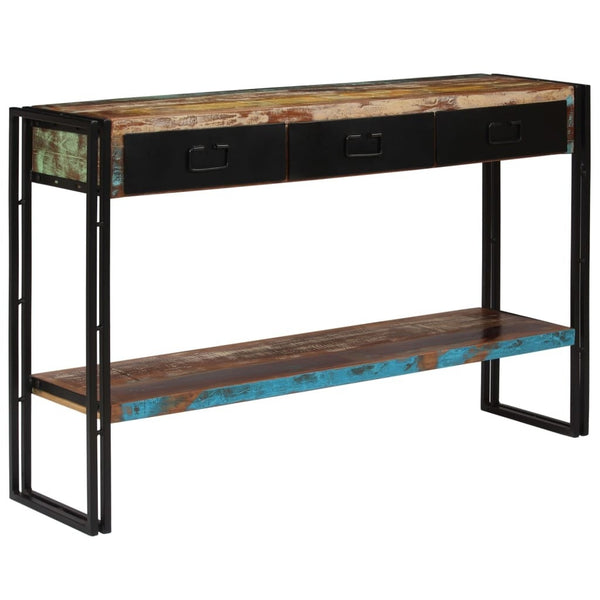 Console table Solid wood 120 x 30 x 76 cm