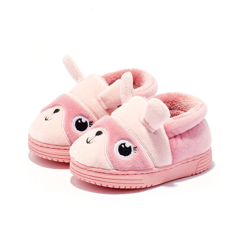 Thicken warm baby home shoes
