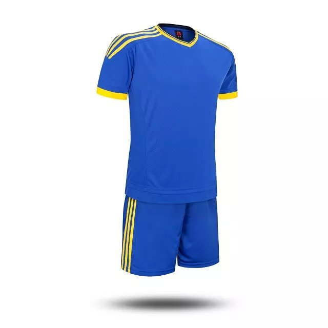 Sweat absorbing breathable light plate football suit wholesale, spot short sleeve children's football clothes can be printed Group buy jerseys