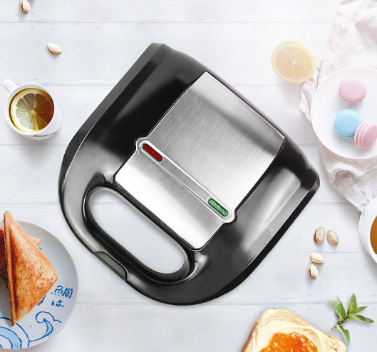 PRAY 220V Household automatic sandwich machine breakfast toast double-heated multi-function flying saucer machine and wich maker (China)