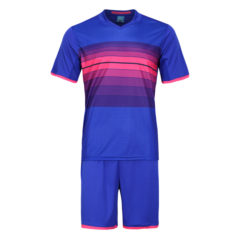 2016 genuine football suit set for men's short sleeved team competition