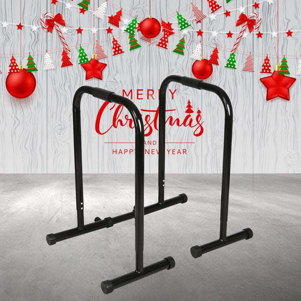 Dip Station Functional Heavy Duty Dip Stands Fitness Workout Dip Bar Station