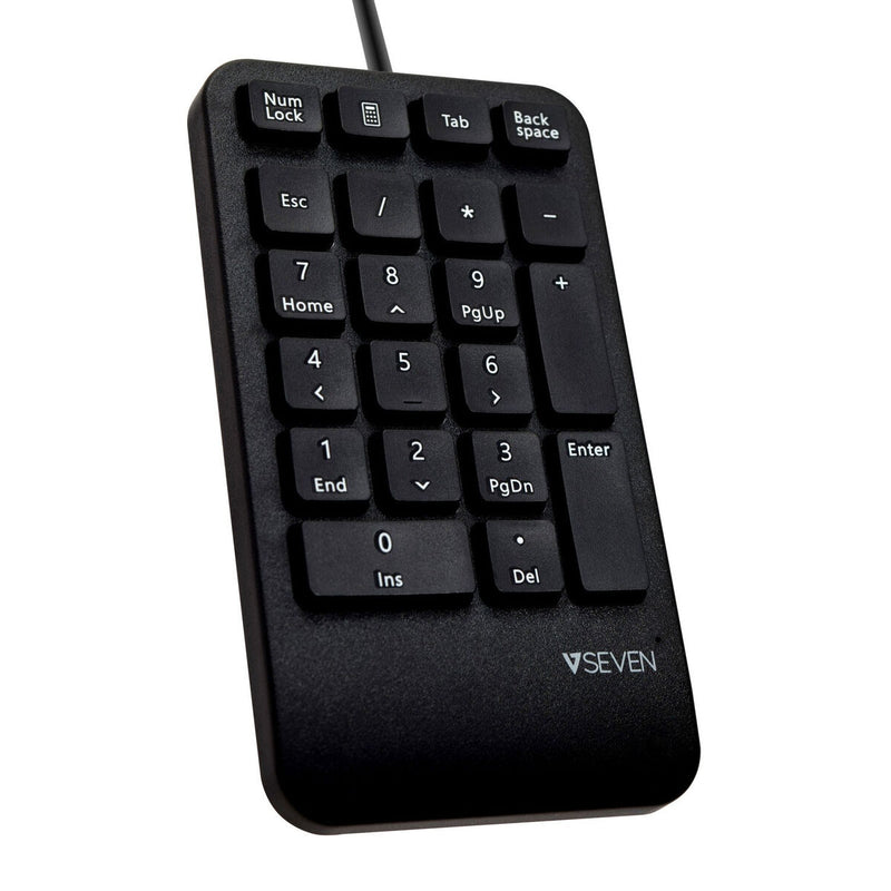 Numeric keyboard V7 KP400-1E Black